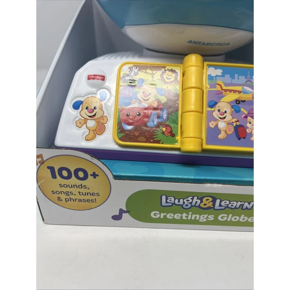 Fisher Price Globe Laugh And Learn Greetings Interactive Globe New In Box